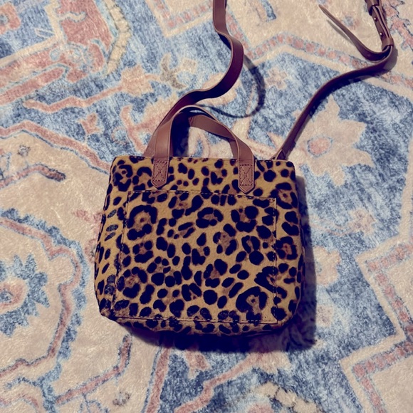 Madewell Small Transport Crossbody in Calf Hair - Picture 2 of 6